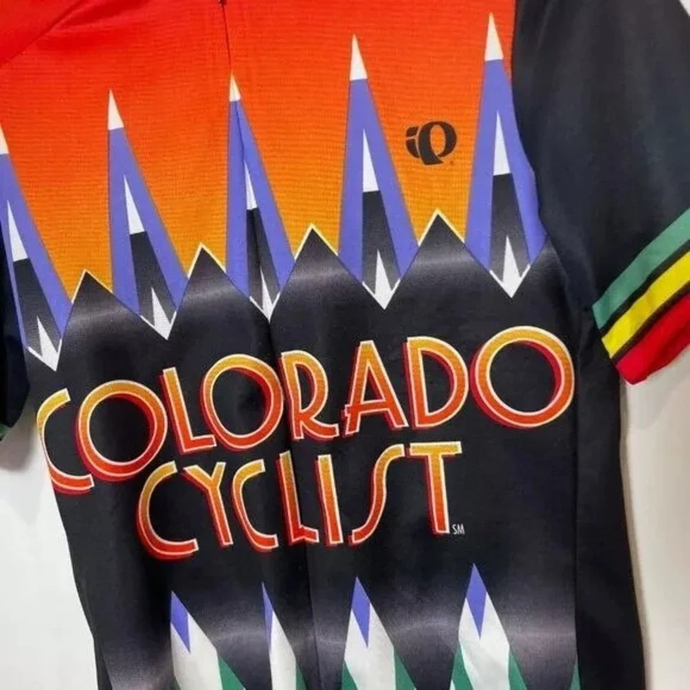 Pearl Izumi Colorado Cyclist Cycling Jersey Size S/M Short Sleeve Unisex Sporty - Picture 3 of 6